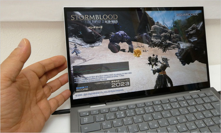 インテル Iris Xe グラフィックスのパフォーマンス