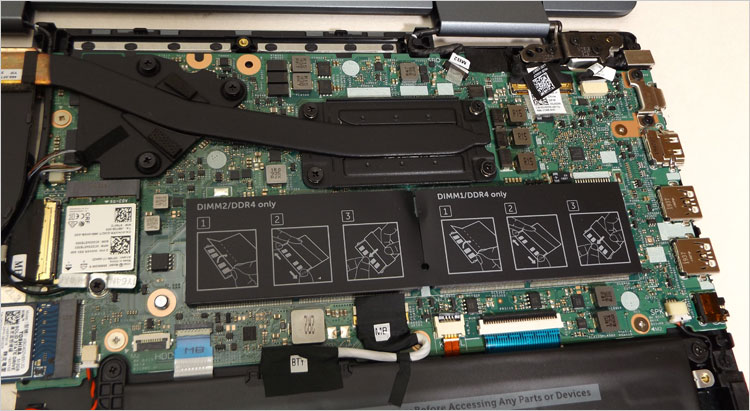 Inspiron 5491 2-in-1のマザーボード