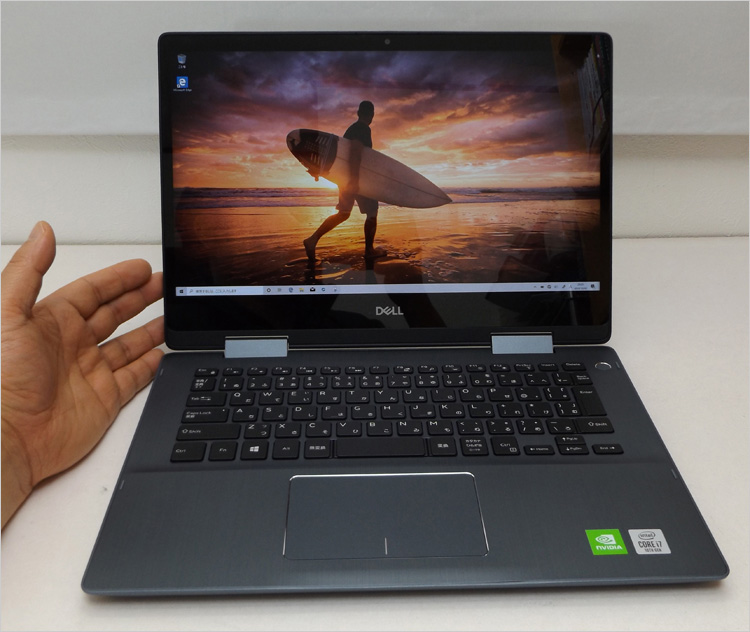 GeForce MX230搭載のDELL Inspiron 14 5000 2-in-1（5491） レビュー