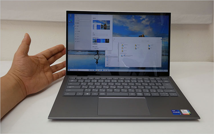 Inspiron 5410 2-in-1では自動でPCが起動