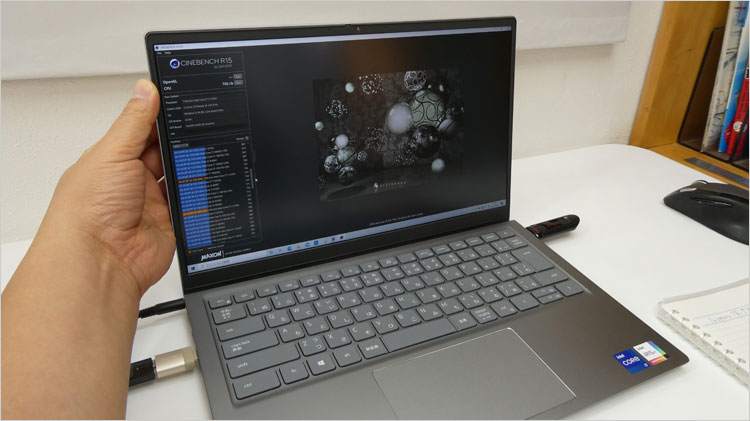 Core i7-11370Hのレンダリング・パフォーマンスをチェック