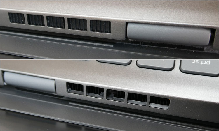 シングルファンの内蔵