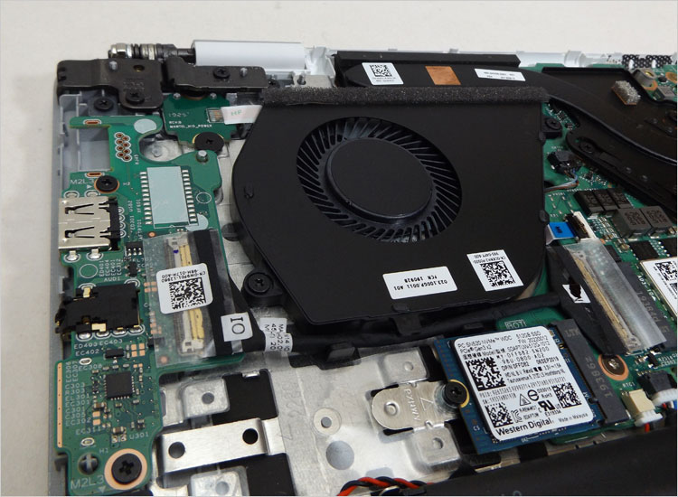 Inspiron14-5490のシングルファン