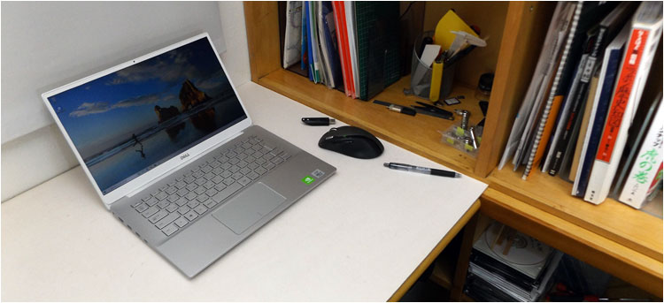 Inspiron 5490レビュー実機は一例