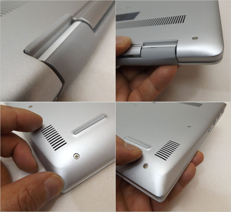 スタンドゴムの配置