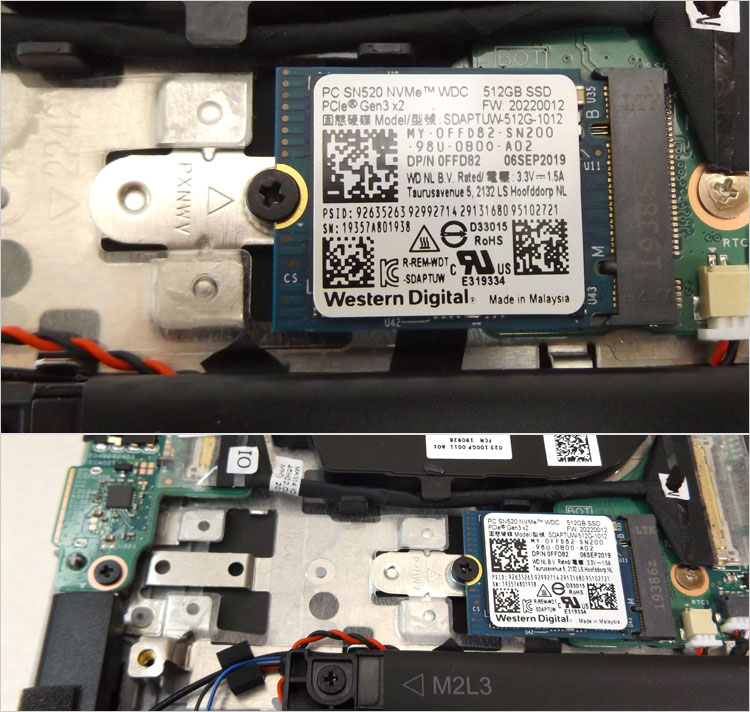 Type 2230のNVMe SSDを搭載