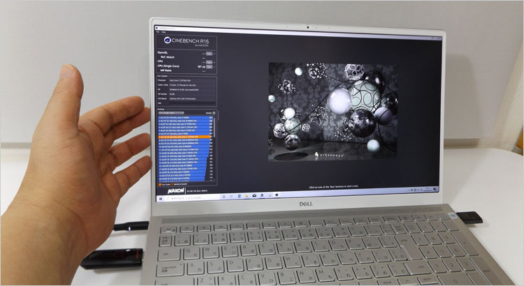 Core i7-10750Hのパフォーマンスをチェックする