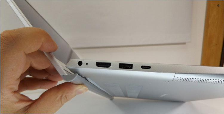 リフト・ヒンジの様子