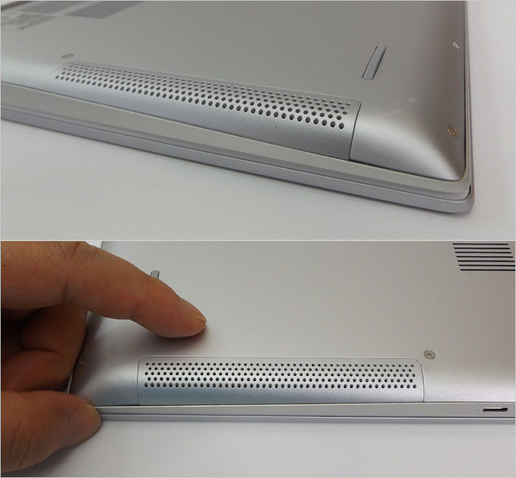 そこそこ広めにパンチングさ