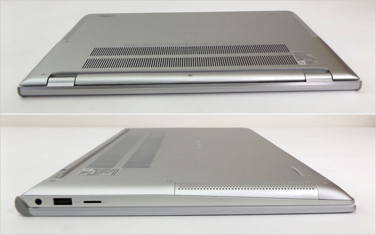 後方のスタンドゴムは長い土手