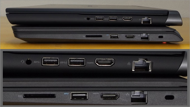 ケーブルで扱いが邪魔くさい