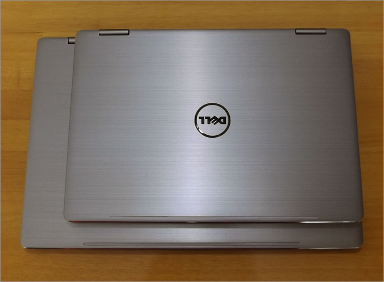 Inspiron 13（7368）とサイズ比較