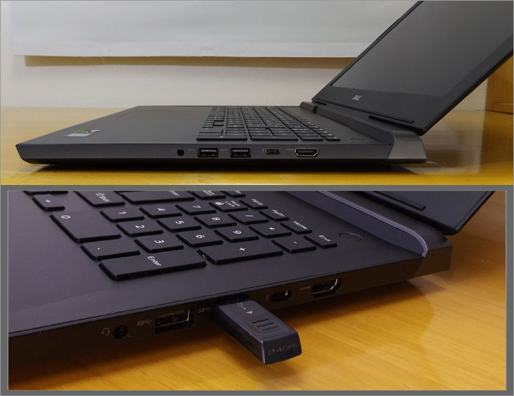 USB Type-C端子（USB 3.1-Gen2、Display Port、Thunderbolt 3）