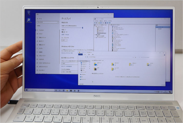 15.6インチ FHD (1920 x 1080) 非光沢LEDバックライト ノンタッチ 広視野角 sRGB100％ 8bit