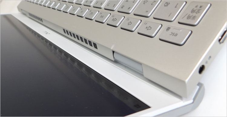 エアーフローとしては理想的ではない