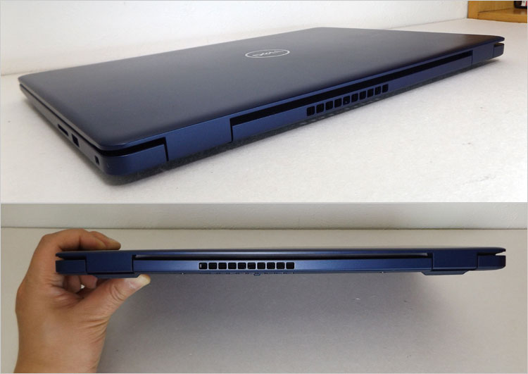 ヒンジが左右に配置