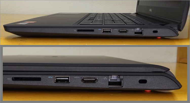Inspiron 15 ゲーミング（5576）の装備端子