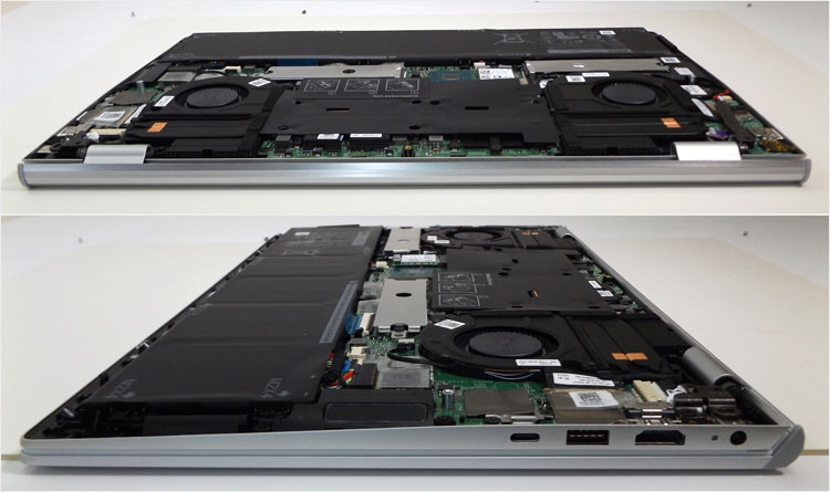 ユニボディ設計。つまりトレイみたいな形状