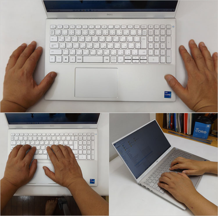 Inspiron5502の操作状況