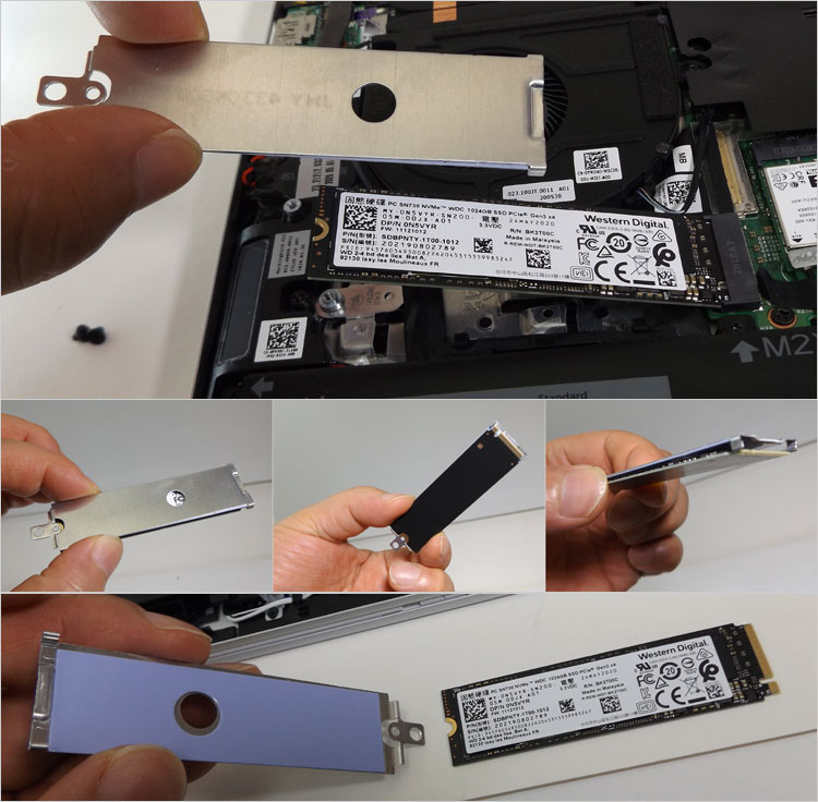 アルミカバーはヒートシンクではなく帯電防止用