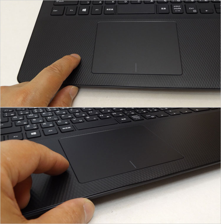 クリックの硬さなど