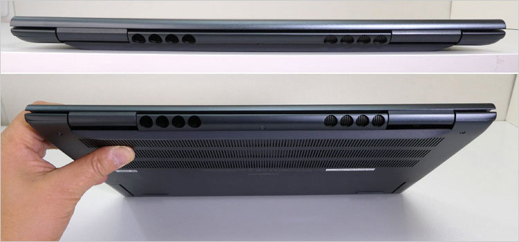 デュアルファン内蔵