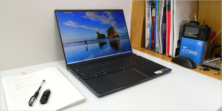 Inspiron 16 Plus（7610）の構成および、採用されていたベンダー