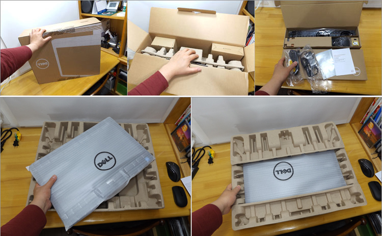 Inspiron 20 3000シリーズ-3052の梱包の様子