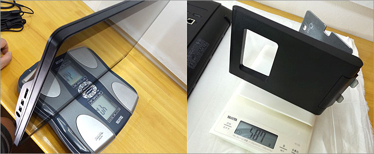 DELLInspiron 20 3000シリーズ-3052の重量を測ってみた