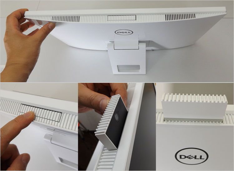 格納できるWebカメラ