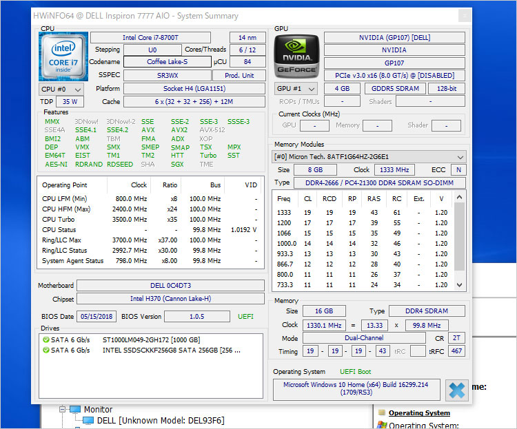CPU・GPU・メインメモリ・ストレージ・マザーボード・OS