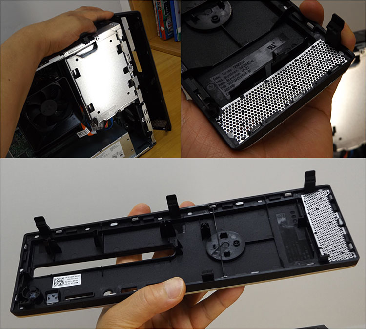 Inspiron 3268のフロントパネル