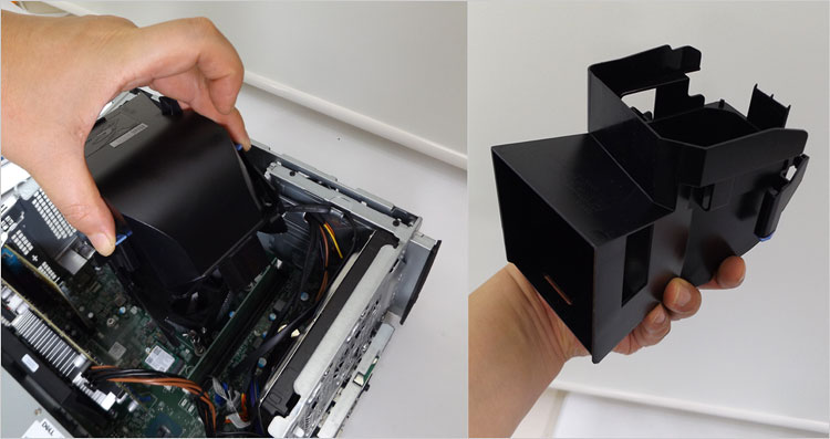 吸い出した熱の行き場