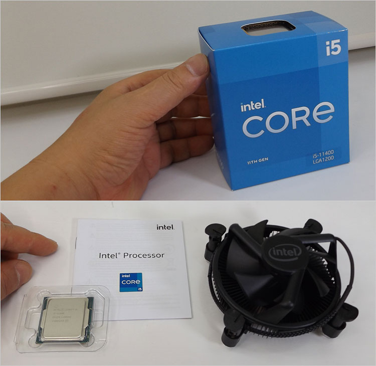 第11世代 Core i5-11400 をチョイス