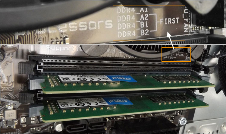 メモリ（DDR4-2133MHz）を搭載