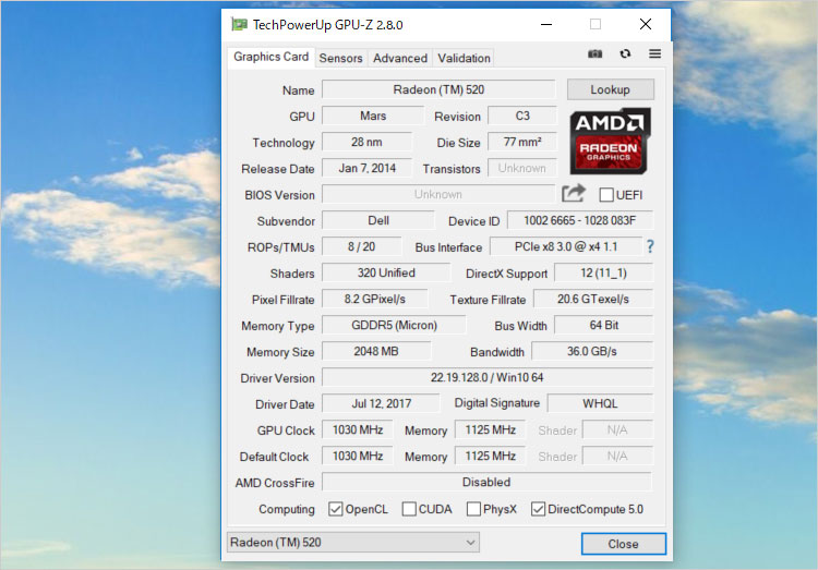 Radeon 520