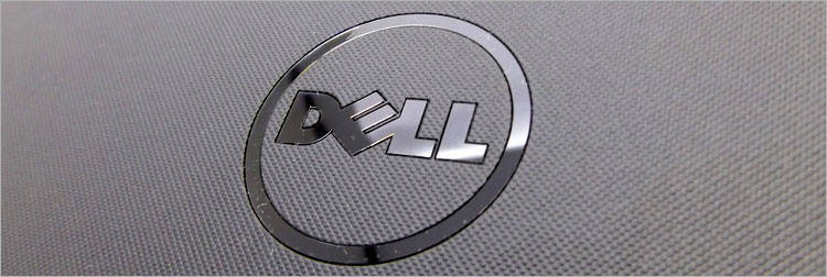 テクスチャデザインとDELLロゴ