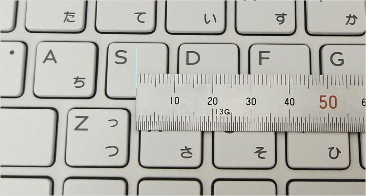 19mmのフルサイズ