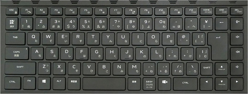 この型のキーボードは、Alienware x17 R1やAlienware m15 Ryzen Edition R5などでも採用