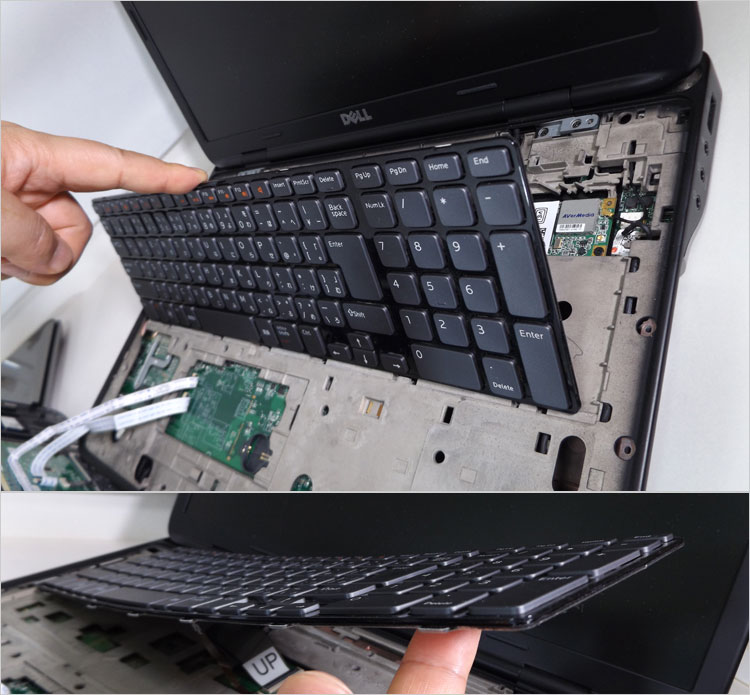 キーボードがセットのXPS17