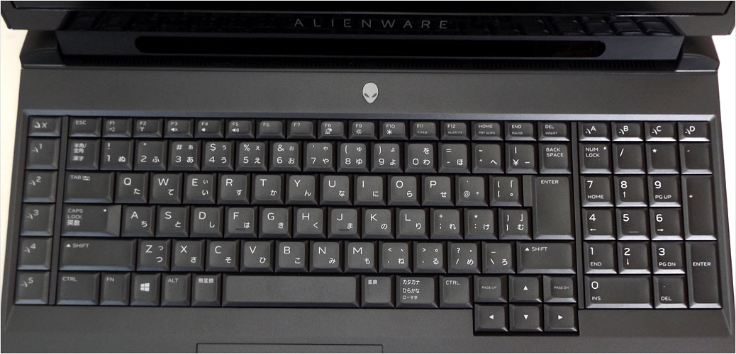 ALIENWARE AREA-51M。デスクトップ向けのプラットフォーム