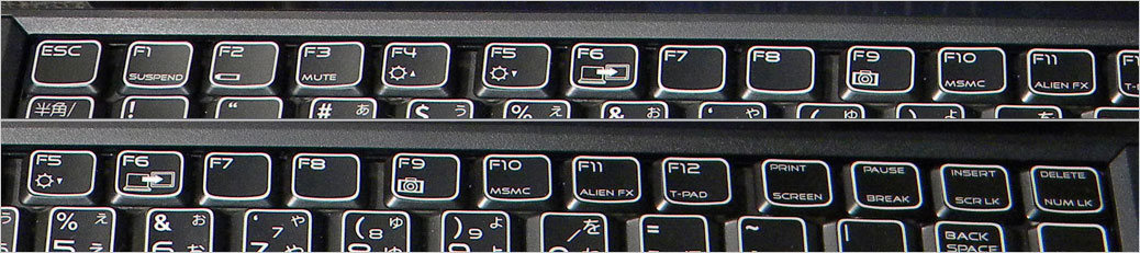 ALIENWAREのシンボル的なデザイン