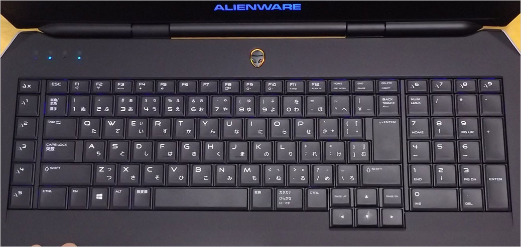 ALIENWARE 17（R3）。Skylake設計の17型ゲーミング