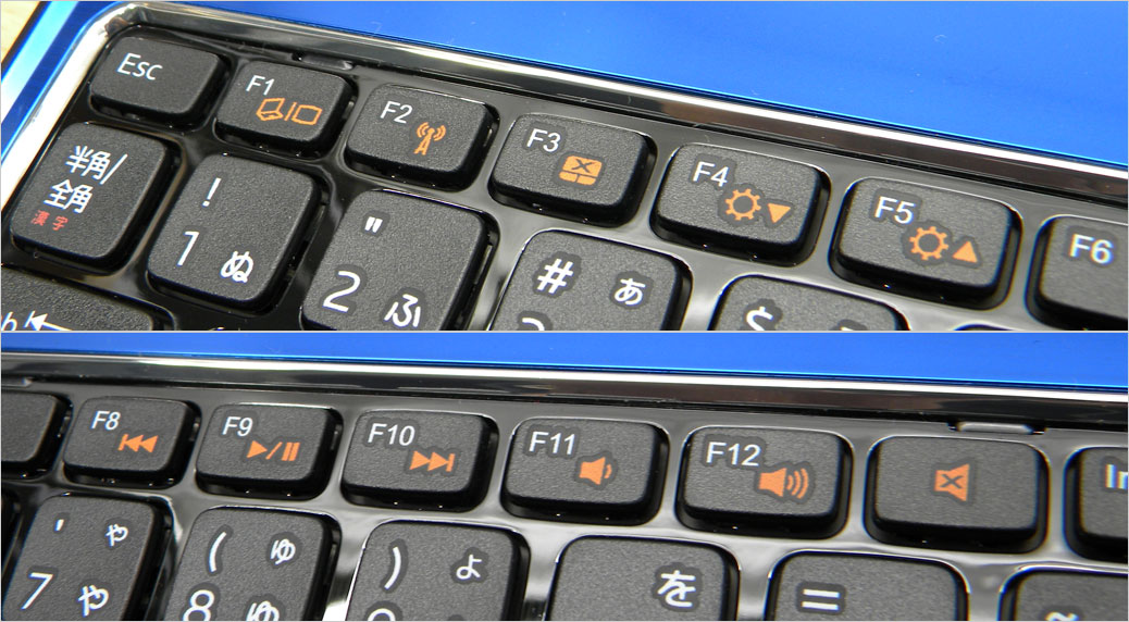 アイソレーションキーボードへ移行が進んだ