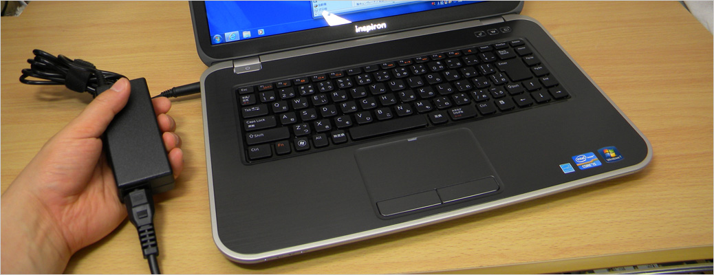 15.6インチノート、Inspiron 15R（5520）の様子