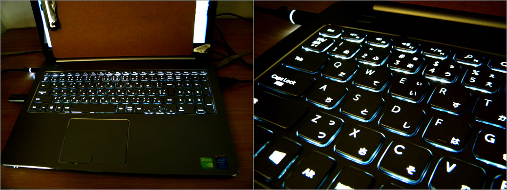 バックライトキー（F10兼用）