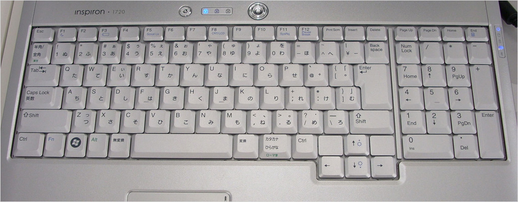 2008年5月に論評したInspiron 1720