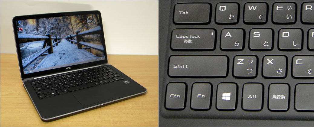 XPS 13（L322X）は、L321Xの後継機でキーボードパーツもそのまま引き継いでいる