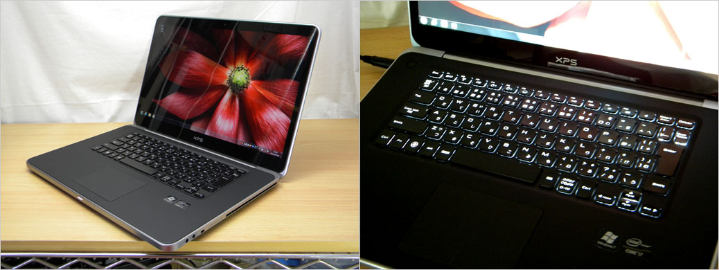 XPS 15（L521X）の様子