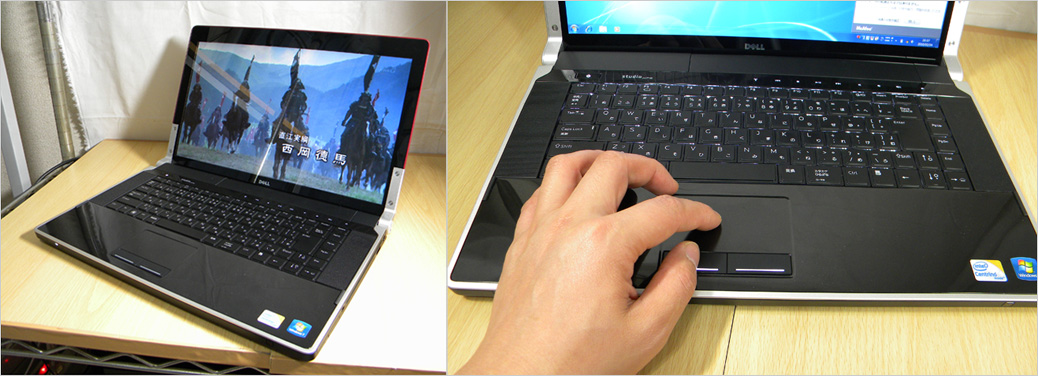 Studio XPS 16（1640）の様子